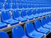 Sitzplätze im Stadion