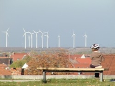 Windpark als Energiequelle