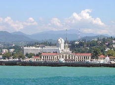 Sochi Hafengebäude